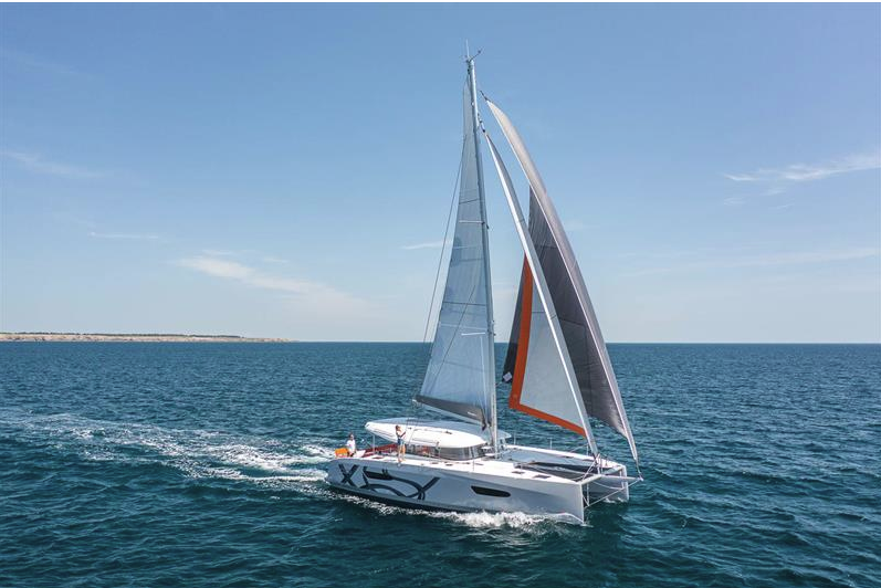 The Excess 14.0 really moves even in light winds! | Photo from Excess